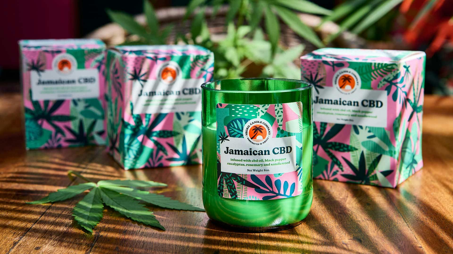 Jamaican CBD Candle